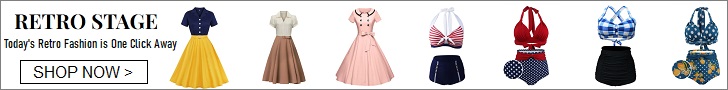 Shop timeless retro style clothes only at Retro-stage.com
